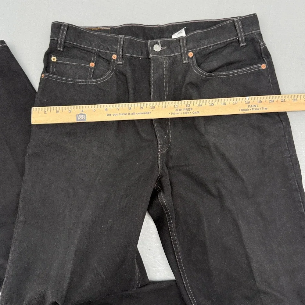Levis 550 Relaxed Fit‎ Black Denim Jeans Mens 38x34 Vintage 1998 550-0260